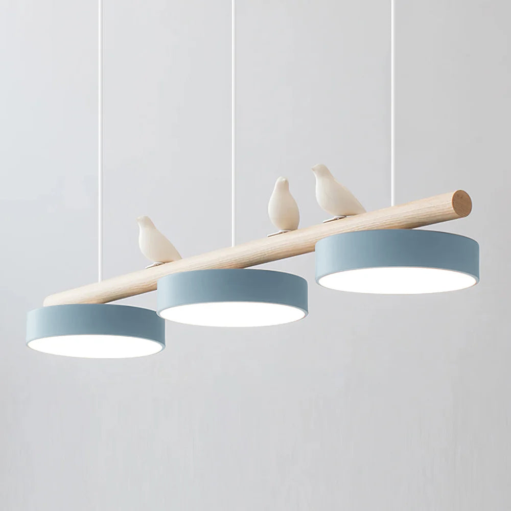 LyraNest Ptačí závěsná lampa Přírodou inspirovaná lampa do domácnosti | Lersk