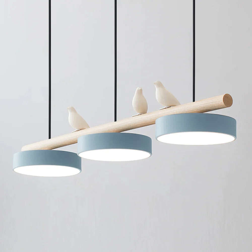 LyraNest Ptačí závěsná lampa Přírodou inspirovaná lampa do domácnosti | Lersk