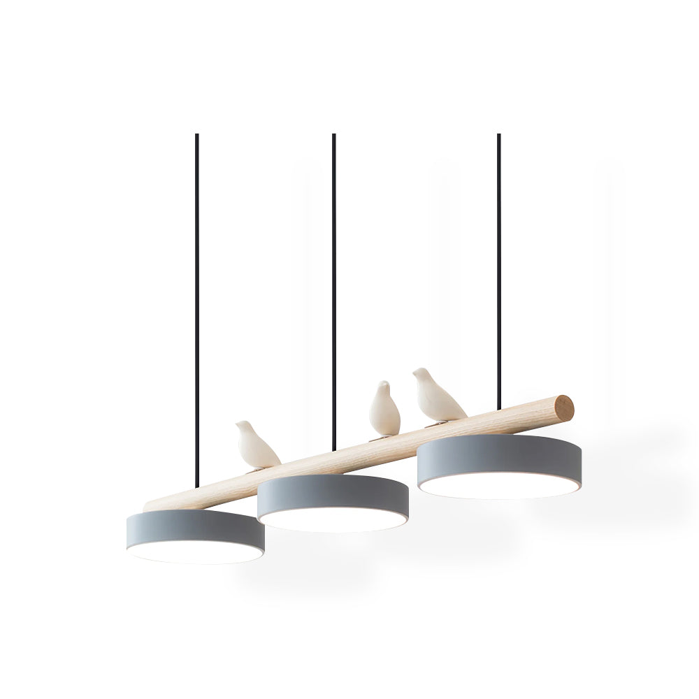 LyraNest Ptačí závěsná lampa Přírodou inspirovaná lampa do domácnosti | Lersk