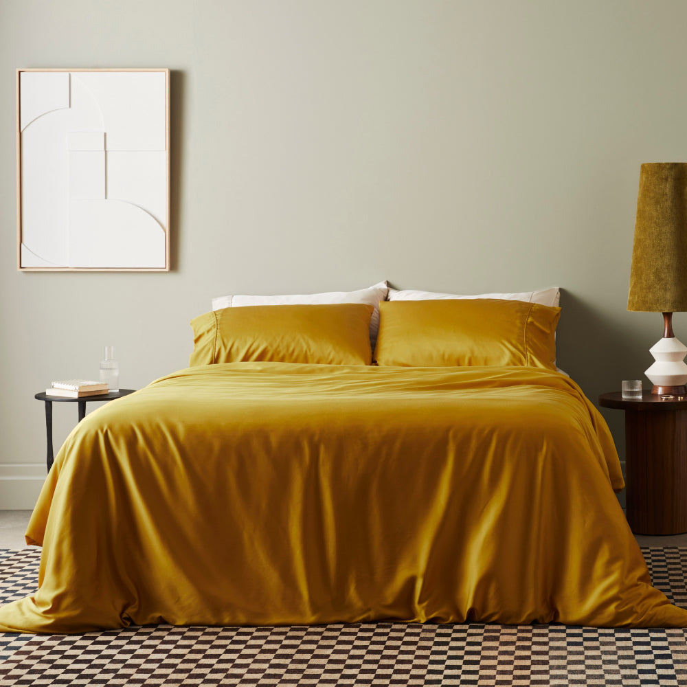 Copertura per piumino NyraSateen in bambù con Lyocell CleanBamboo | Lersk
