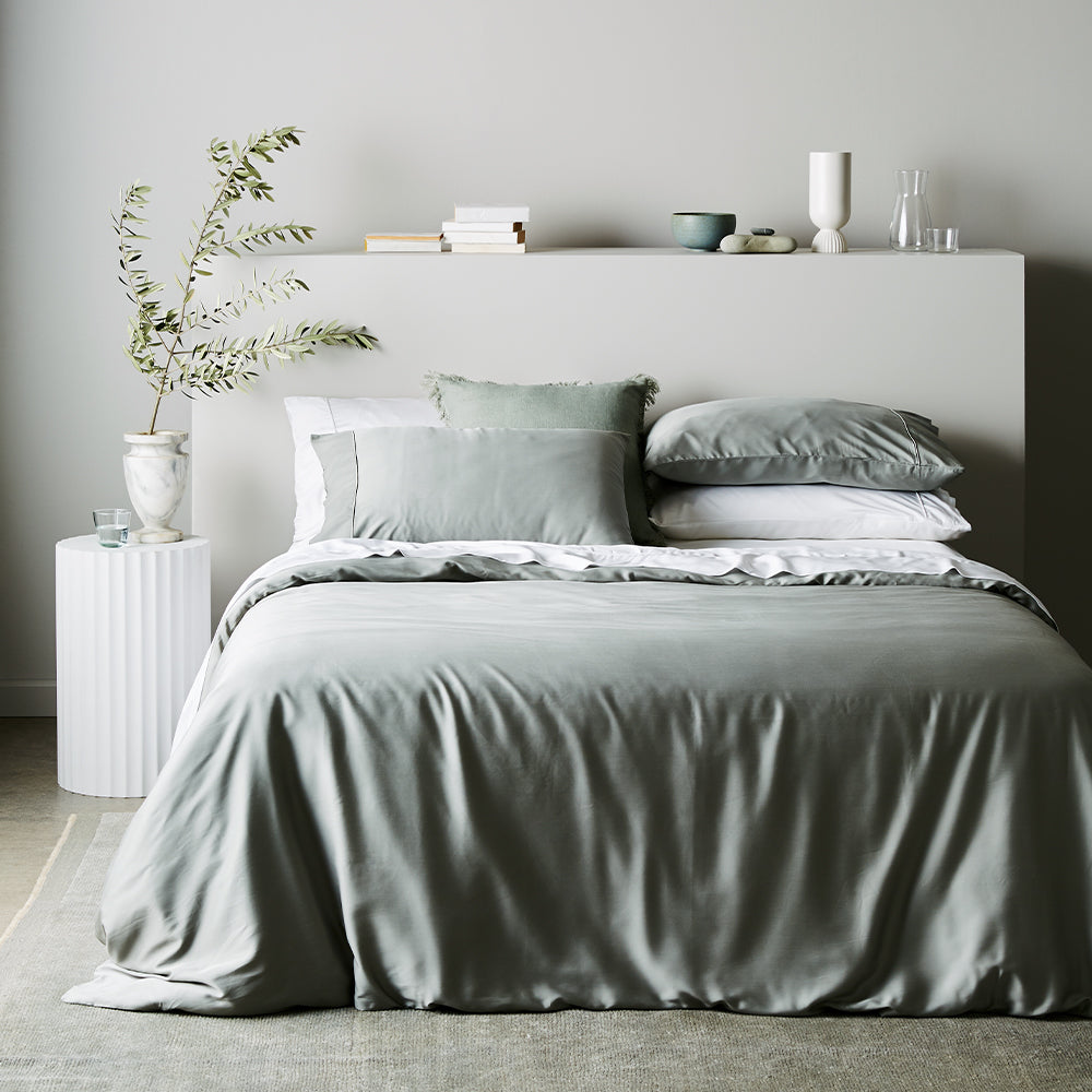 Copertura per piumino NyraSateen in bambù con Lyocell CleanBamboo | Lersk