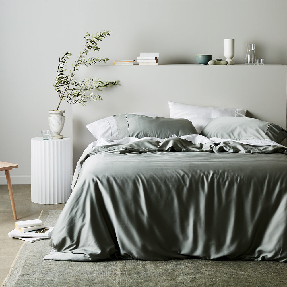 Copertura per piumino NyraSateen in bambù con Lyocell CleanBamboo | Lersk