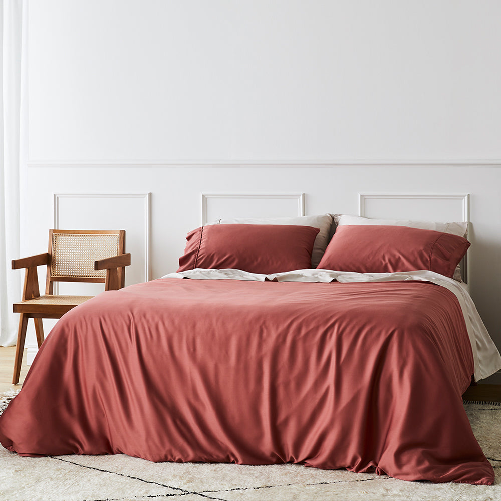 Copertura per piumino NyraSateen in bambù con Lyocell CleanBamboo | Lersk
