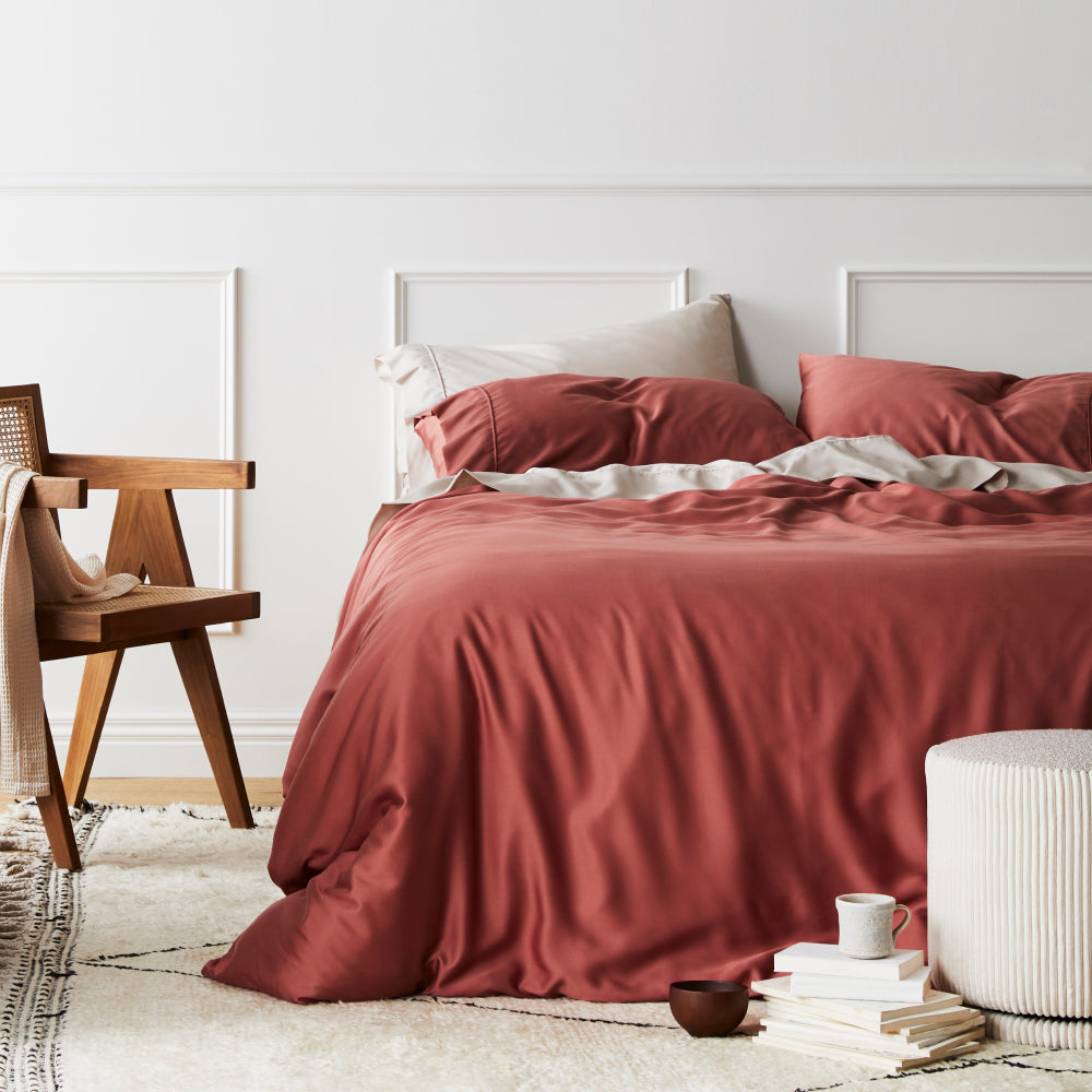 Copertura per piumino NyraSateen in bambù con Lyocell CleanBamboo | Lersk