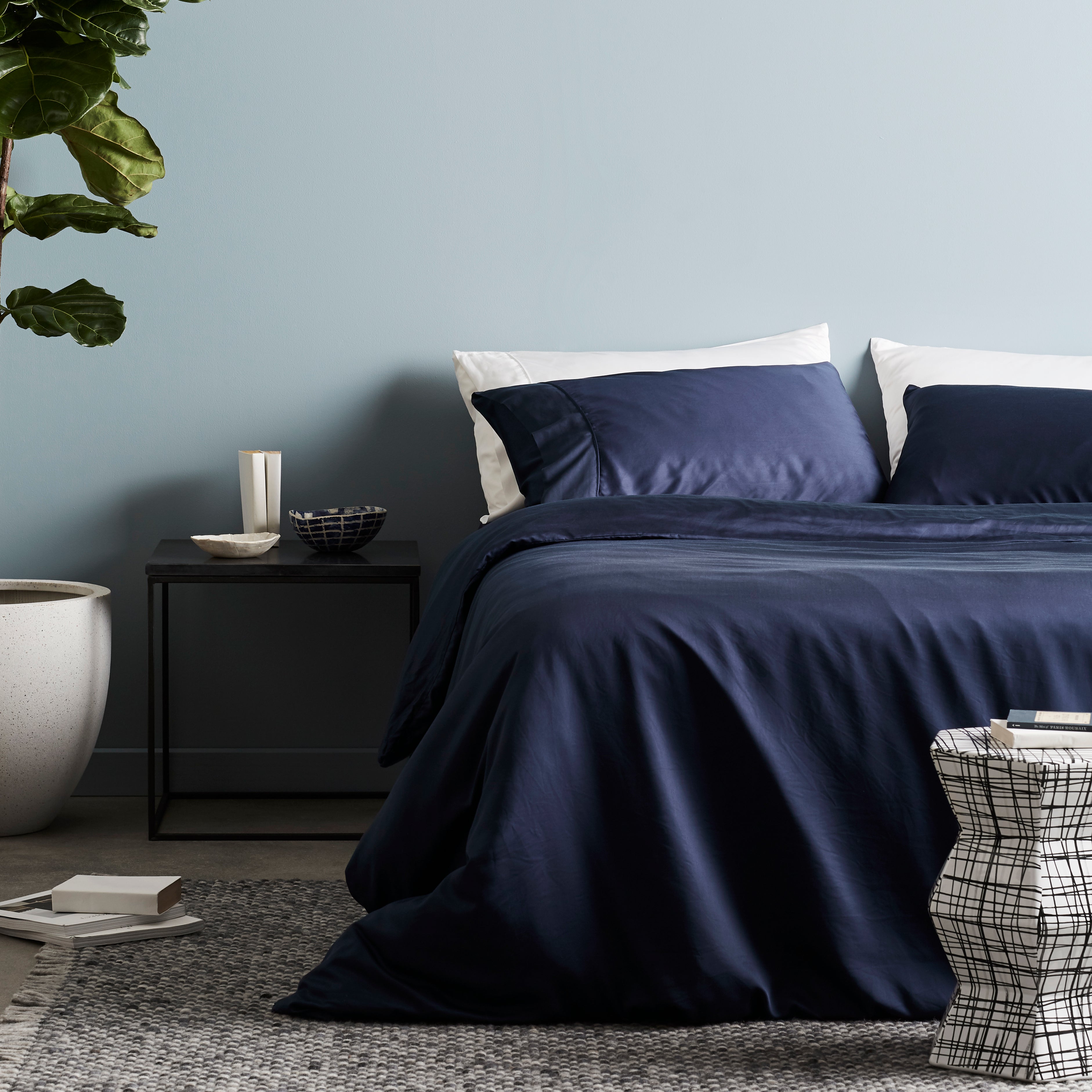 Copertura per piumino NyraSateen in bambù con Lyocell CleanBamboo | Lersk