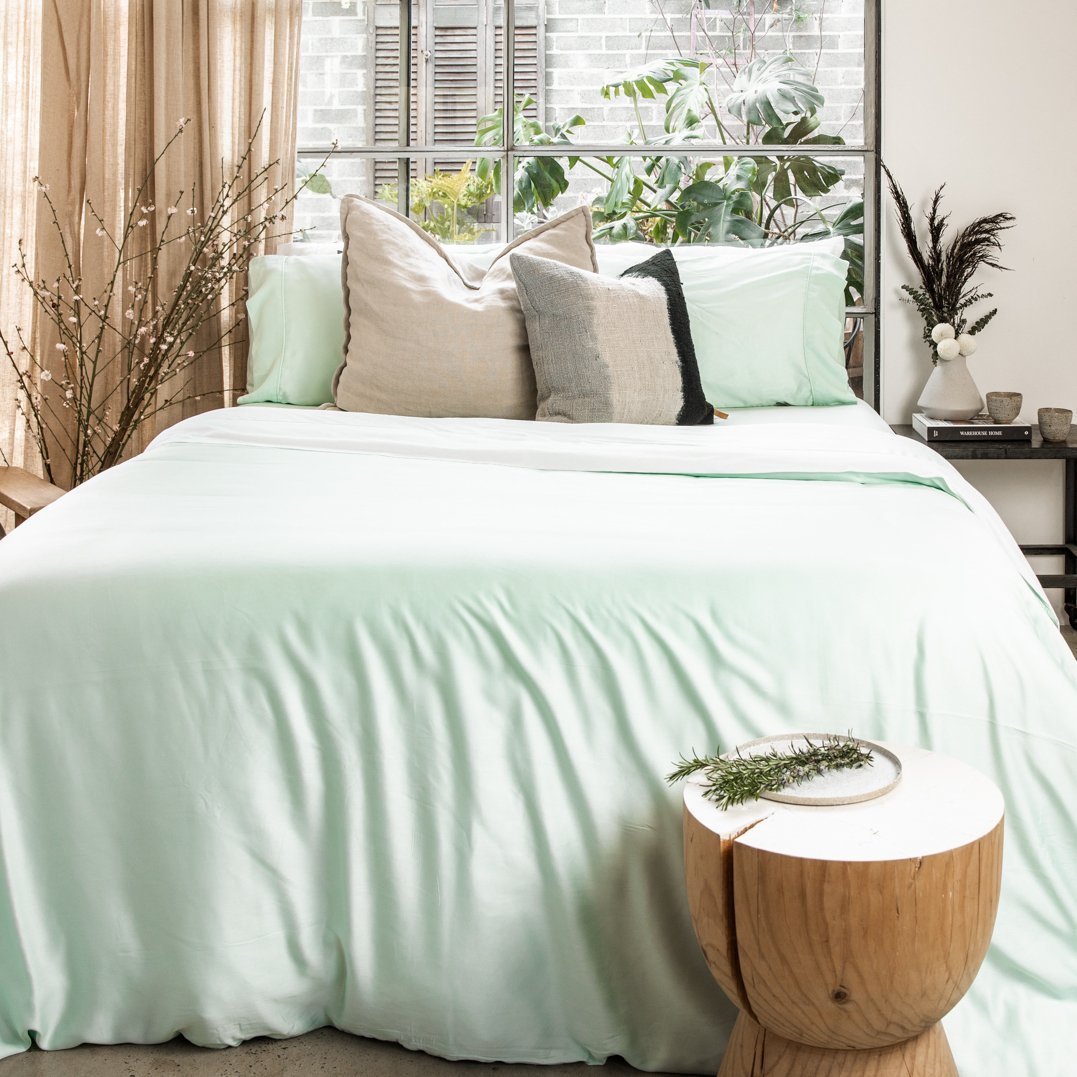 Copertura per piumino NyraSateen in bambù con Lyocell CleanBamboo | Lersk