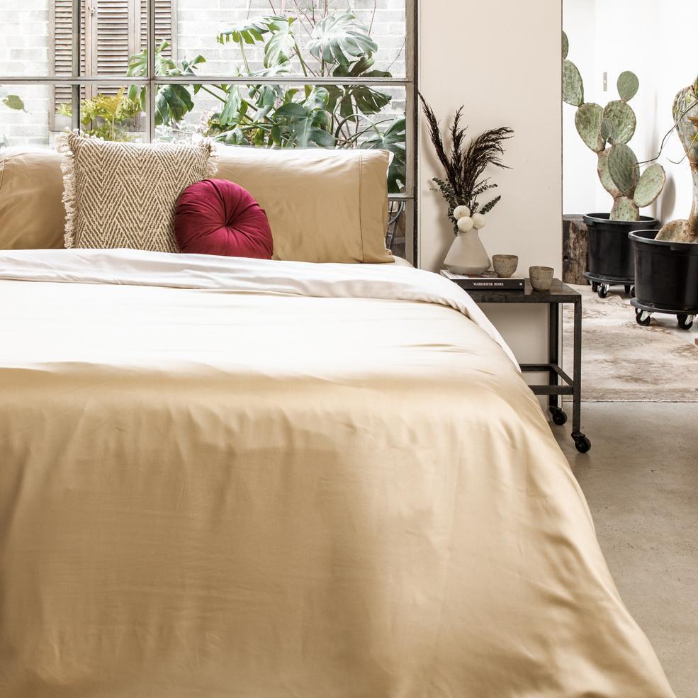 Copertura per piumino NyraSateen in bambù con Lyocell CleanBamboo | Lersk