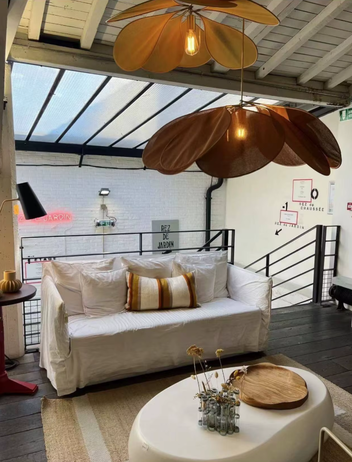 Vellora | Petal Pendant Light With Soft Floral Glow For Living Rooms | Lersk