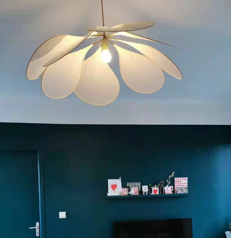 Vellora | Petal Pendant Light With Soft Floral Glow For Living Rooms | Lersk