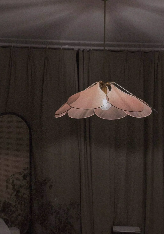Aurora Bloom Petal Pendant Light with Elegant Floral Glow | Lersk