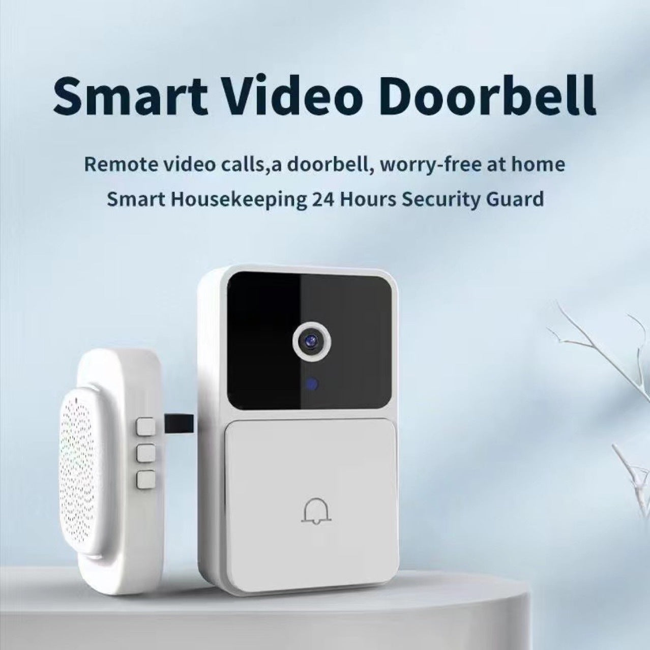 LumaGuard Video Doorbell with HD, 2-Way Audio, Motion Alerts | Lersk