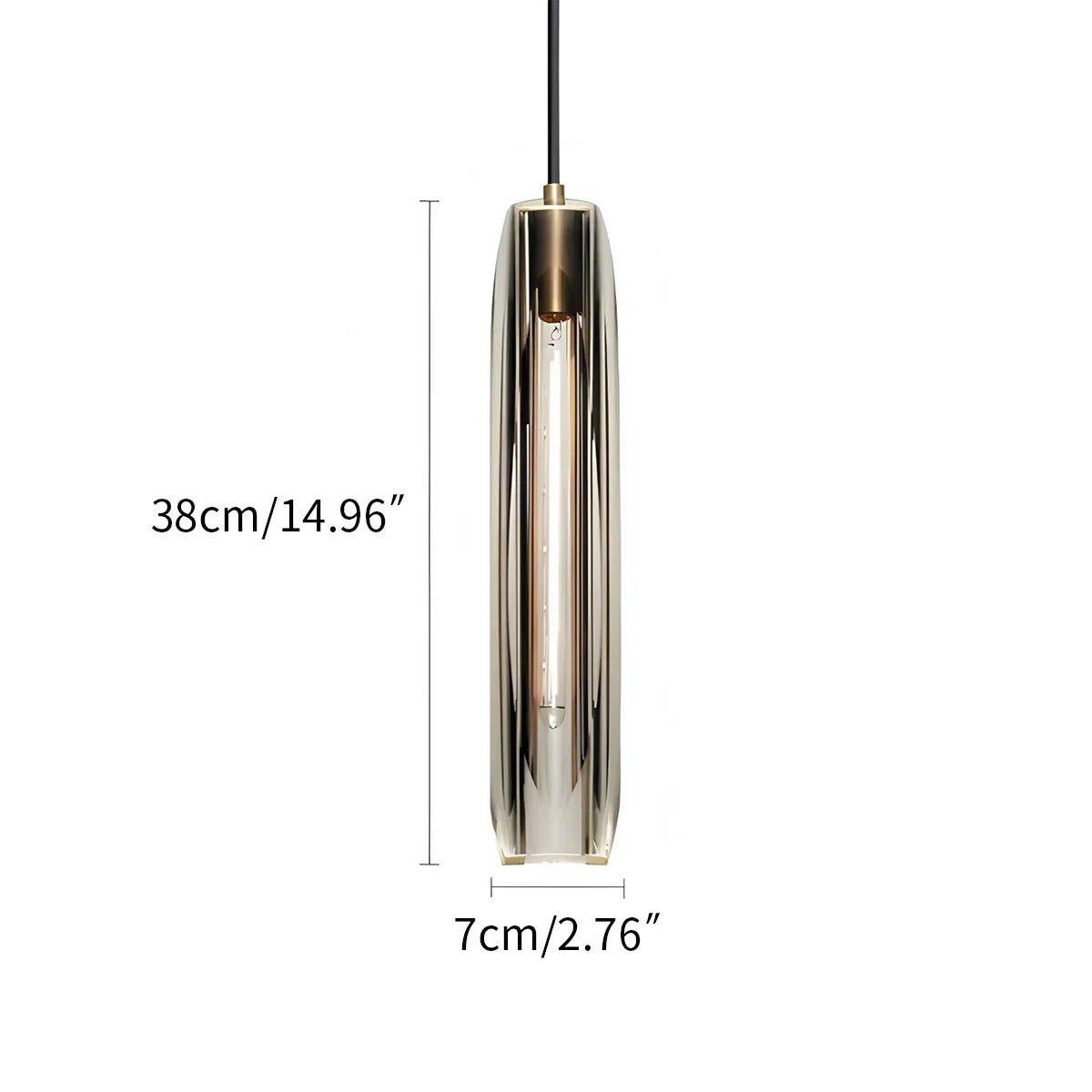 Lámpara Colgante Postmoderna Elegante de Luz de Varilla | Lersk