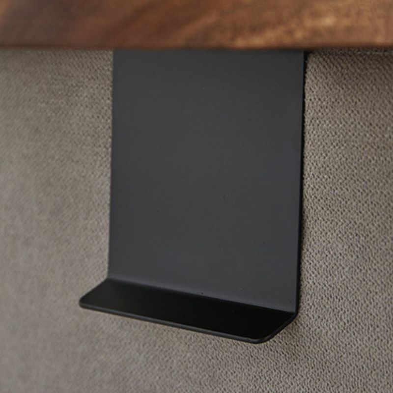 Vorin Walnuss Armlehnen Tablett Eleganter Sofa Beistelltisch Kompakt | Lersk