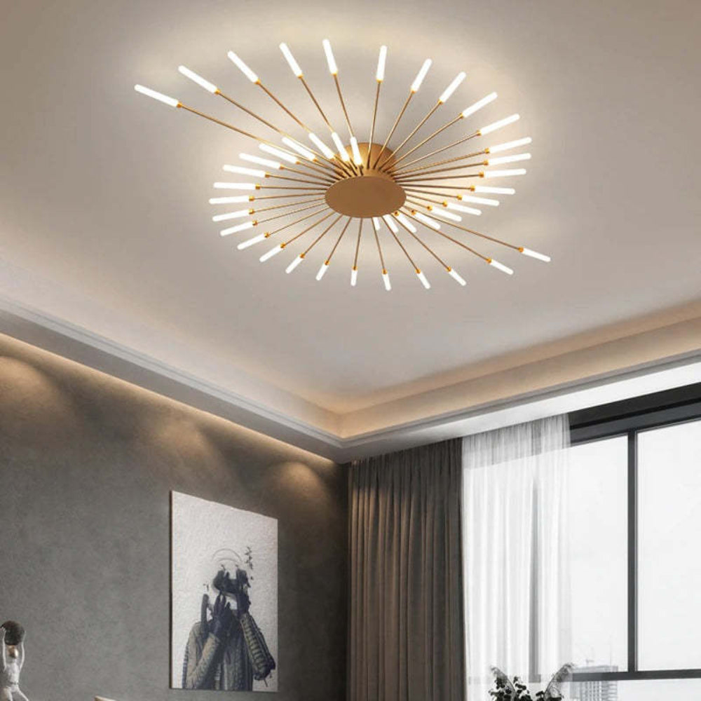 Spiral LED Chandelier Energy Efficient With Even Glow For Modern Interiors | Lersk
