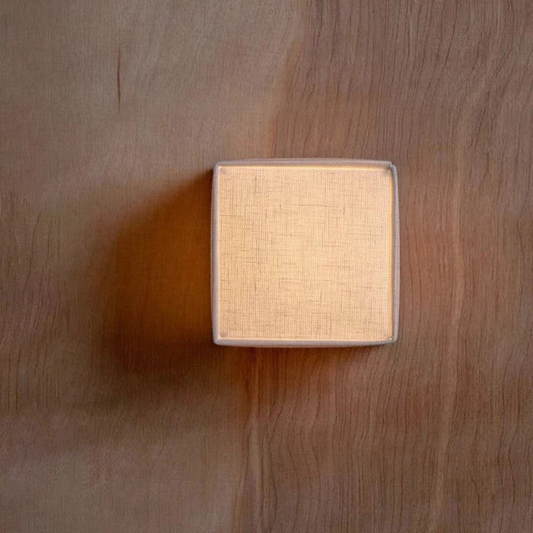Square LED Wall Lamp For Warm White Indoor Home Decor | Lersk
