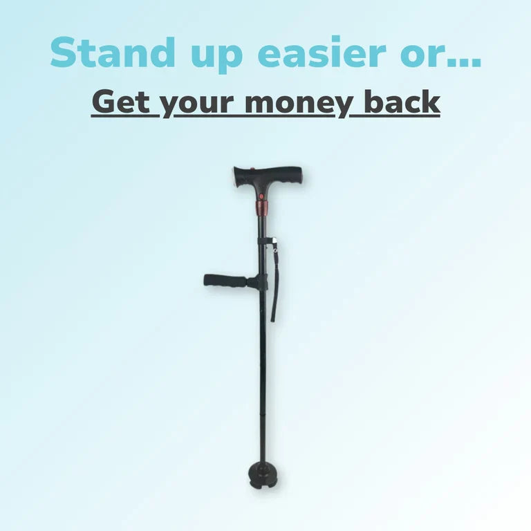 AeroAssist LED Folding Cane for Safe Everyday Mobility | Lersk