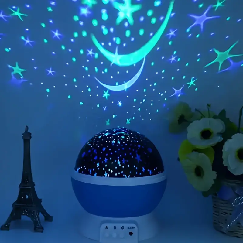 Luna Star Projector Nightlight For Kids Calming Starry Sky | Lersk