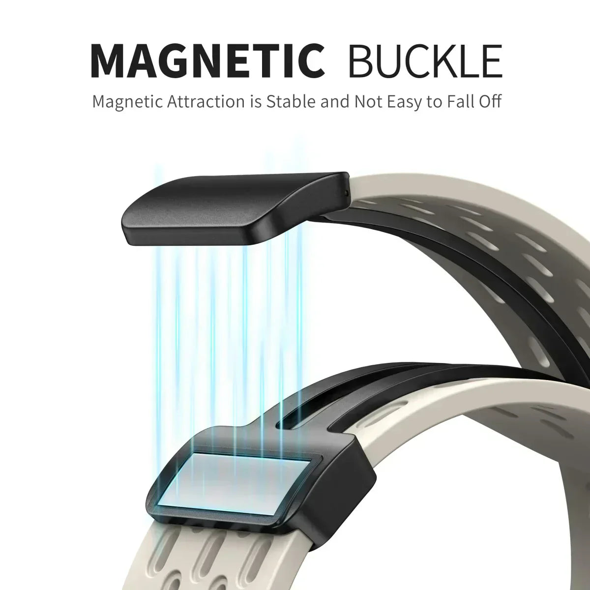 AeroMag | Breathable Magnetic Silicone Band for Apple Watch | Lersk