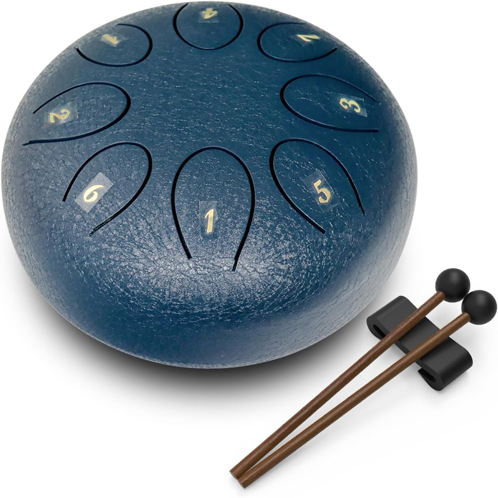 Steel Tongue Drum Handpan Schlaginstrument für Meditation und Achtsamkeitspraxis | Lersk