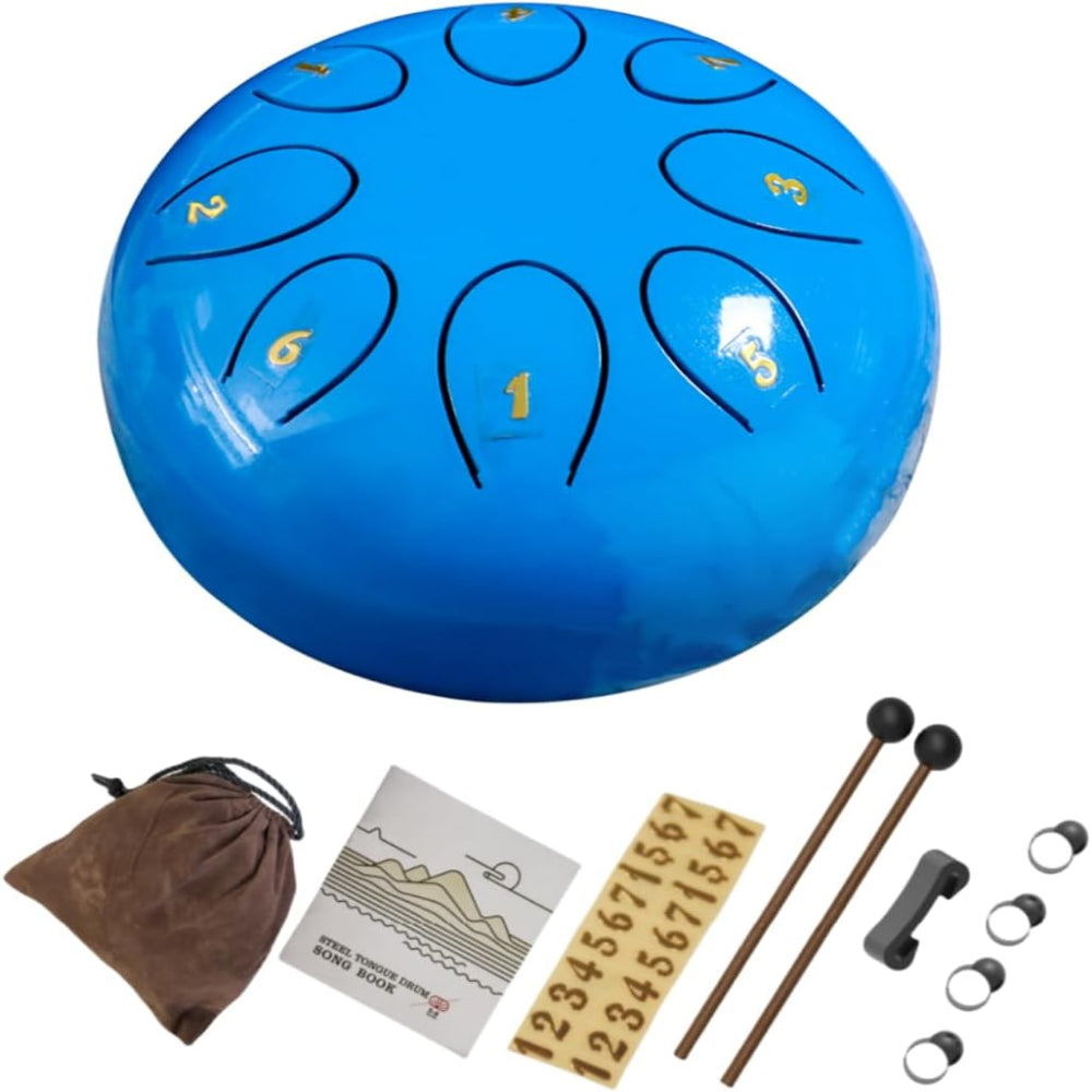 Steel Tongue Drum Handpan Schlaginstrument für Meditation und Achtsamkeitspraxis | Lersk