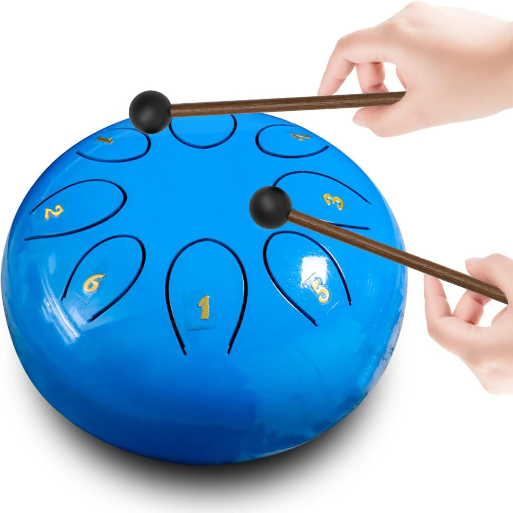 Steel Tongue Drum Handpan Schlaginstrument für Meditation und Achtsamkeitspraxis | Lersk