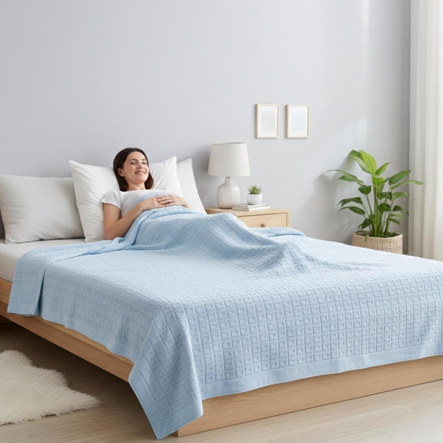 Aurora Cotton Towel Quilt for Summer Relaxation and Comfort | Lersk