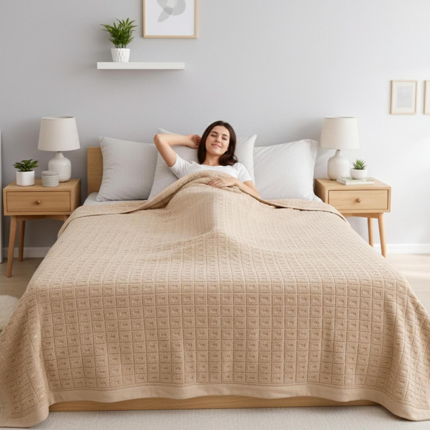 Aurora Cotton Towel Quilt for Summer Relaxation and Comfort | Lersk