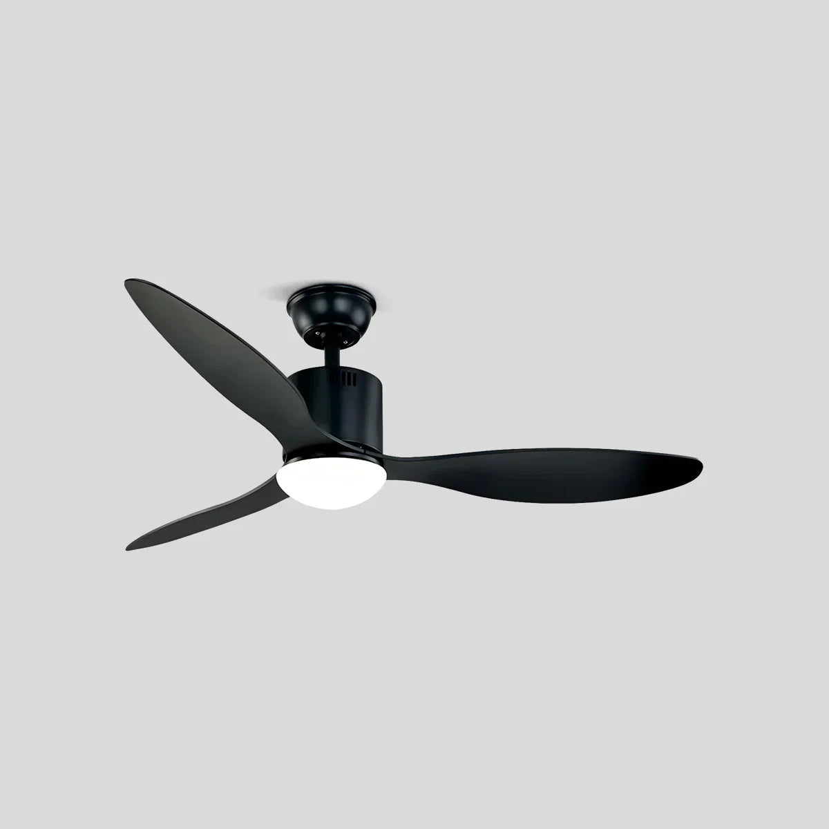 Ventilador de techo moderno de 3 aspas con luz | Lersk