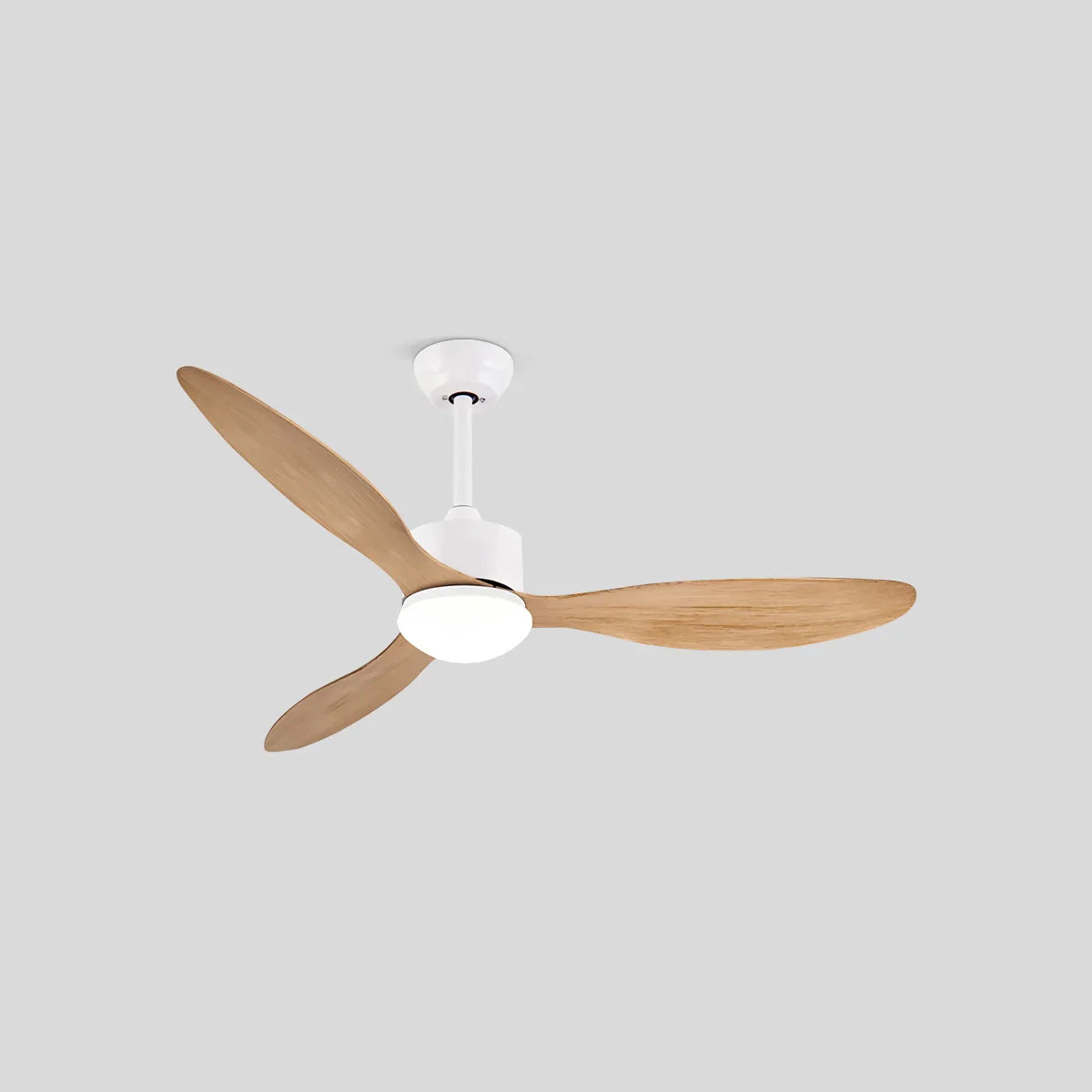 Ventilador de techo moderno de 3 aspas con luz | Lersk