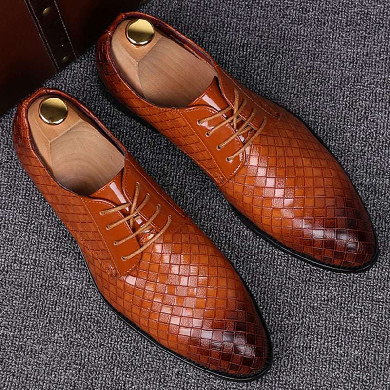 Casper Leather Lace Up Shoes For Men All Day Comfort | Lersk