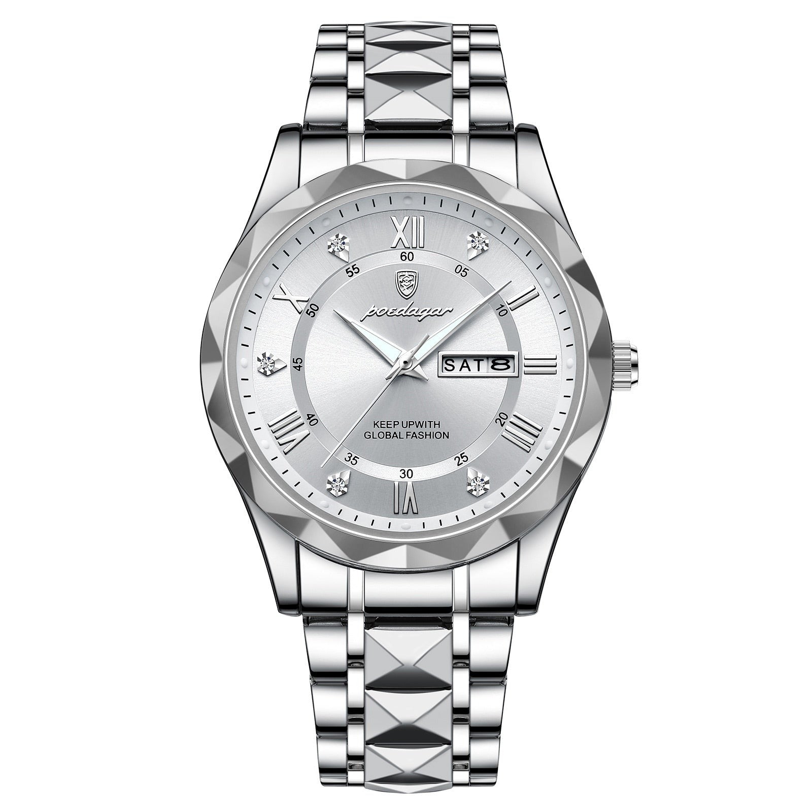 Aurelo Chrono Stainless Steel Men's Wristwatch Edition