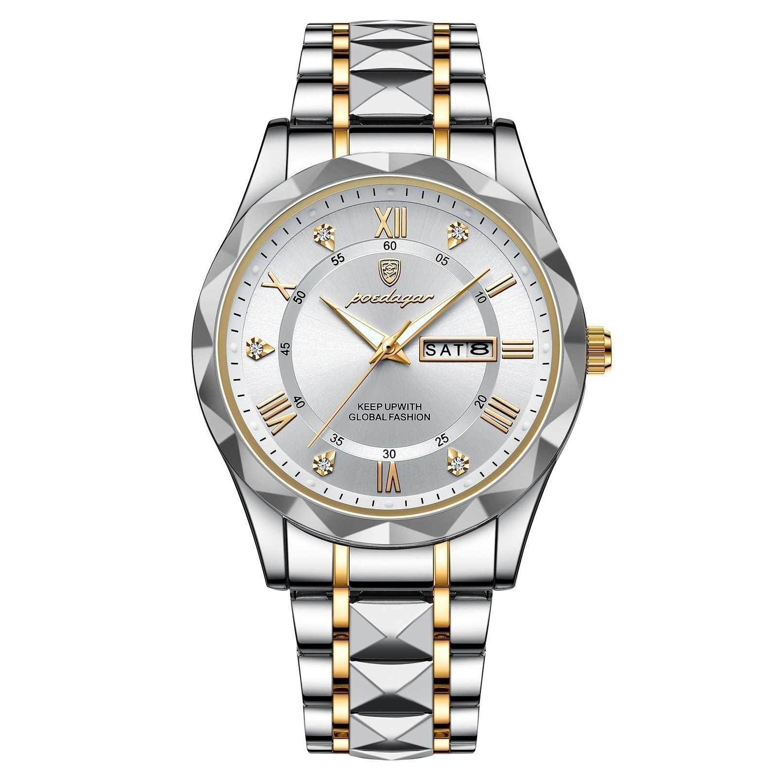 Lumistel Men's Stainless Steel Wristwatch For Timeless Style And Durability | Lersk