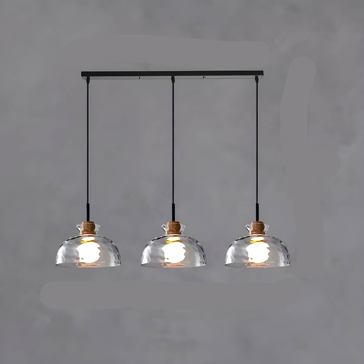 Elora Glass Chandelier | Minimalist Elegant Illumination | Lersk