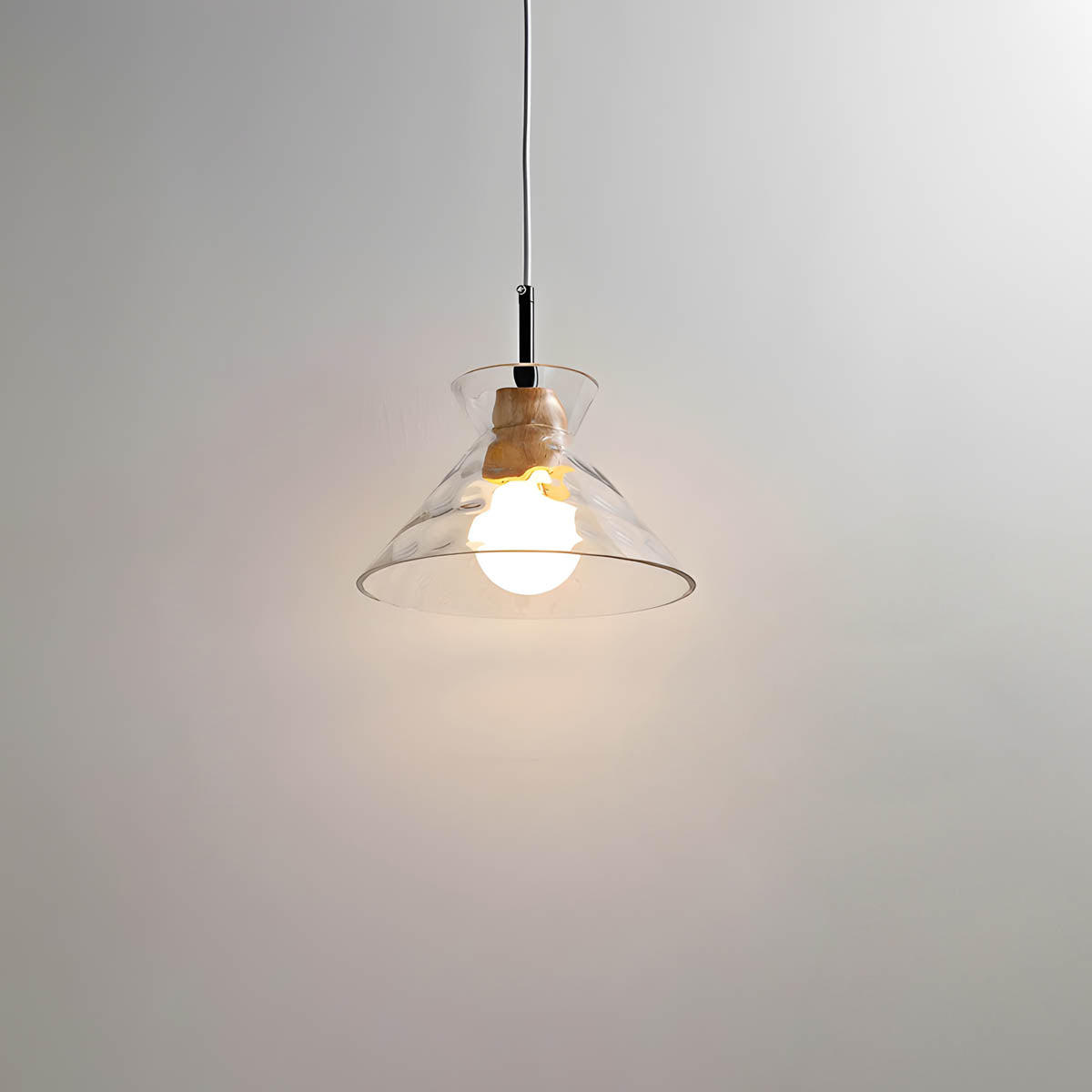 Elora Glass Chandelier | Minimalist Elegant Illumination | Lersk