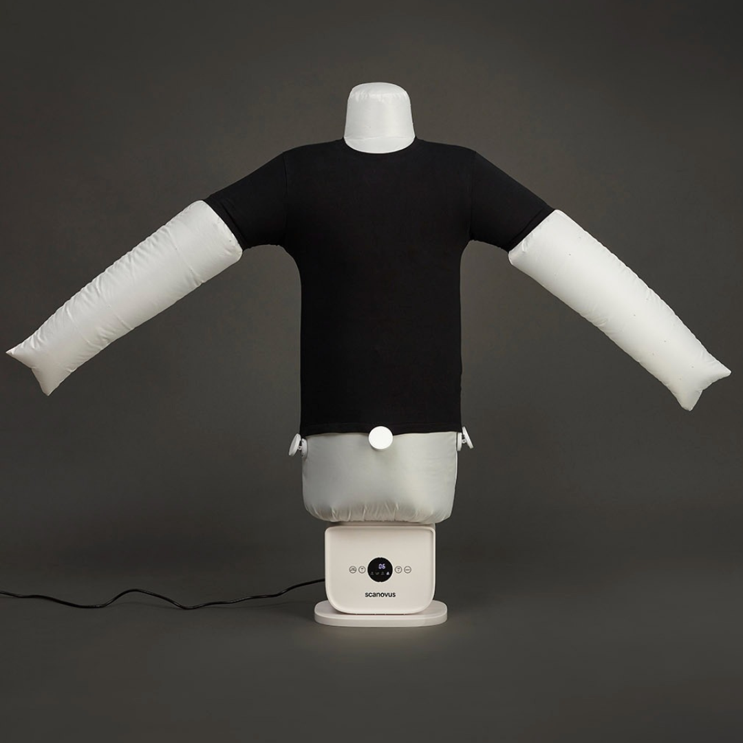 Macchina automatica per stirare i vestiti con aria calda a 360 gradi e funzionamento senza mani | Lersk