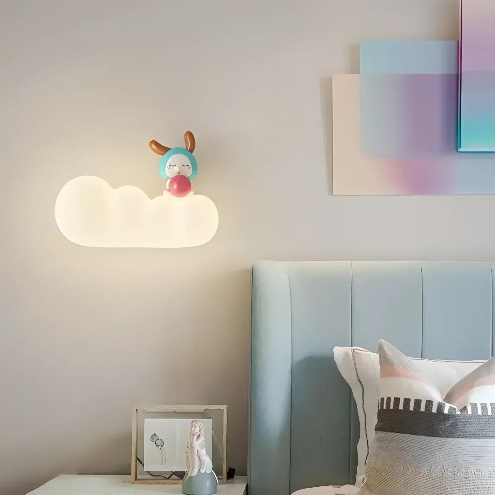 LumaCloud Dimmable Cloud Wall Light For Nursery And Bedroom | Lersk