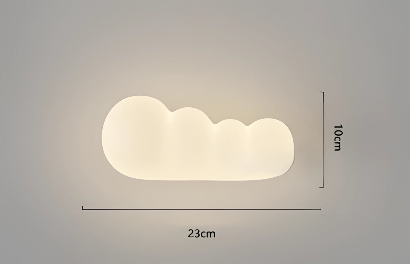 LumaCloud Dimmable Cloud Wall Light For Nursery And Bedroom | Lersk