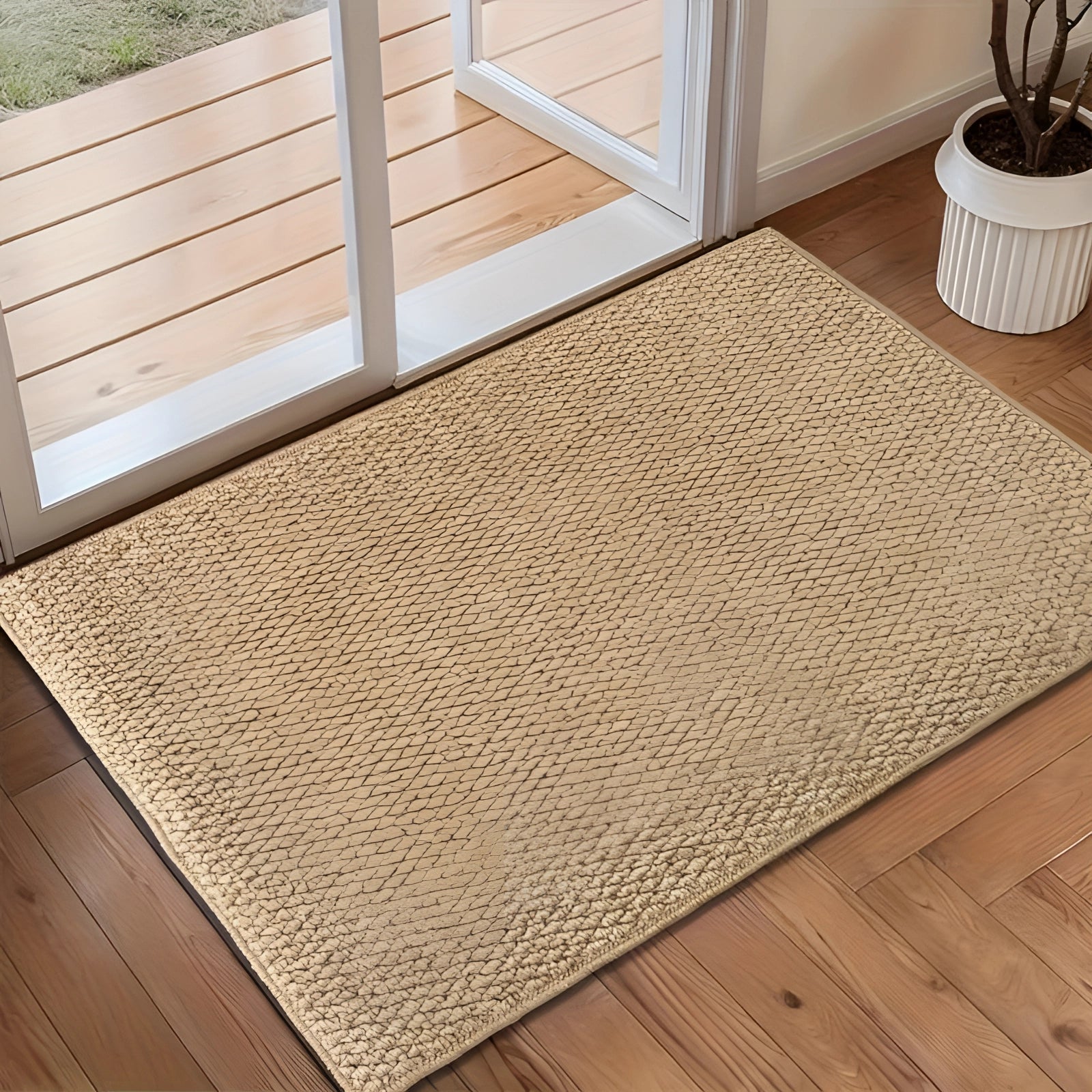 Eco Friendly Indoor Doormat For Entryways Non Slip Washable | Lersk