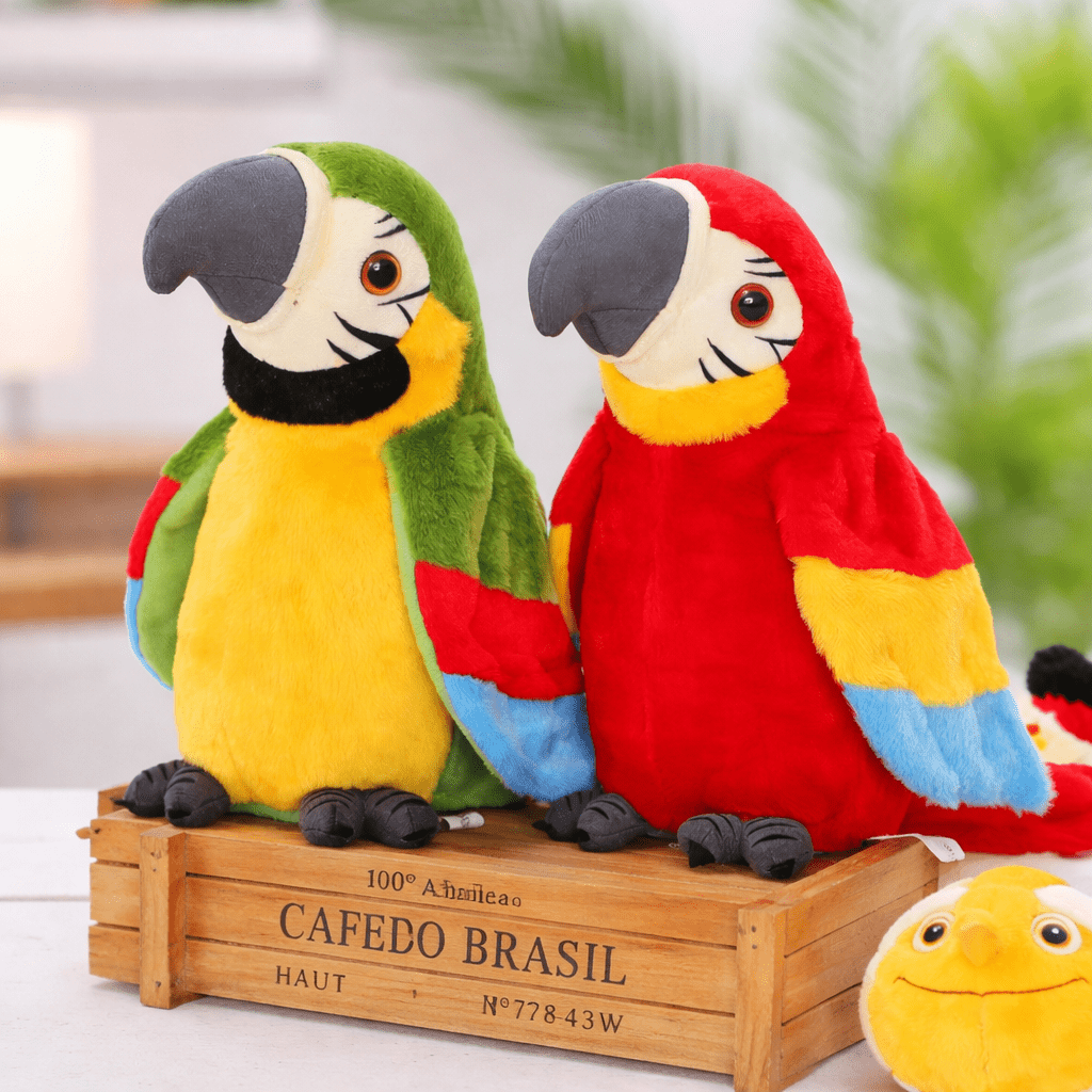 Interactive Talking Parrot Plush Toy For Kids Language Skills | Lersk