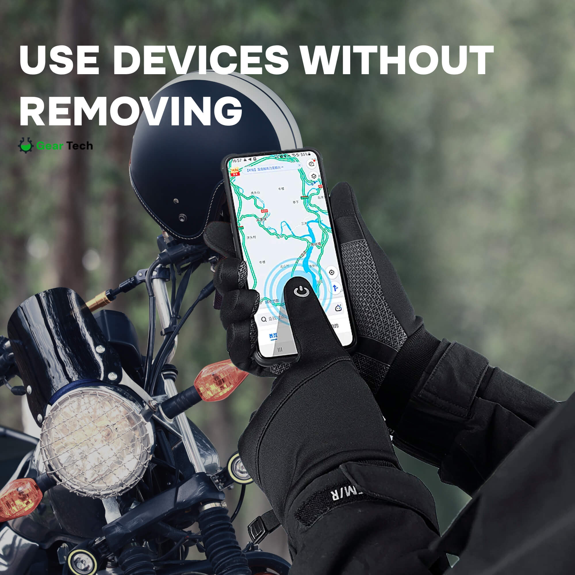 Ridge Thermal Waterproof Winter Touchscreen Non-Slip Gloves | Lersk
