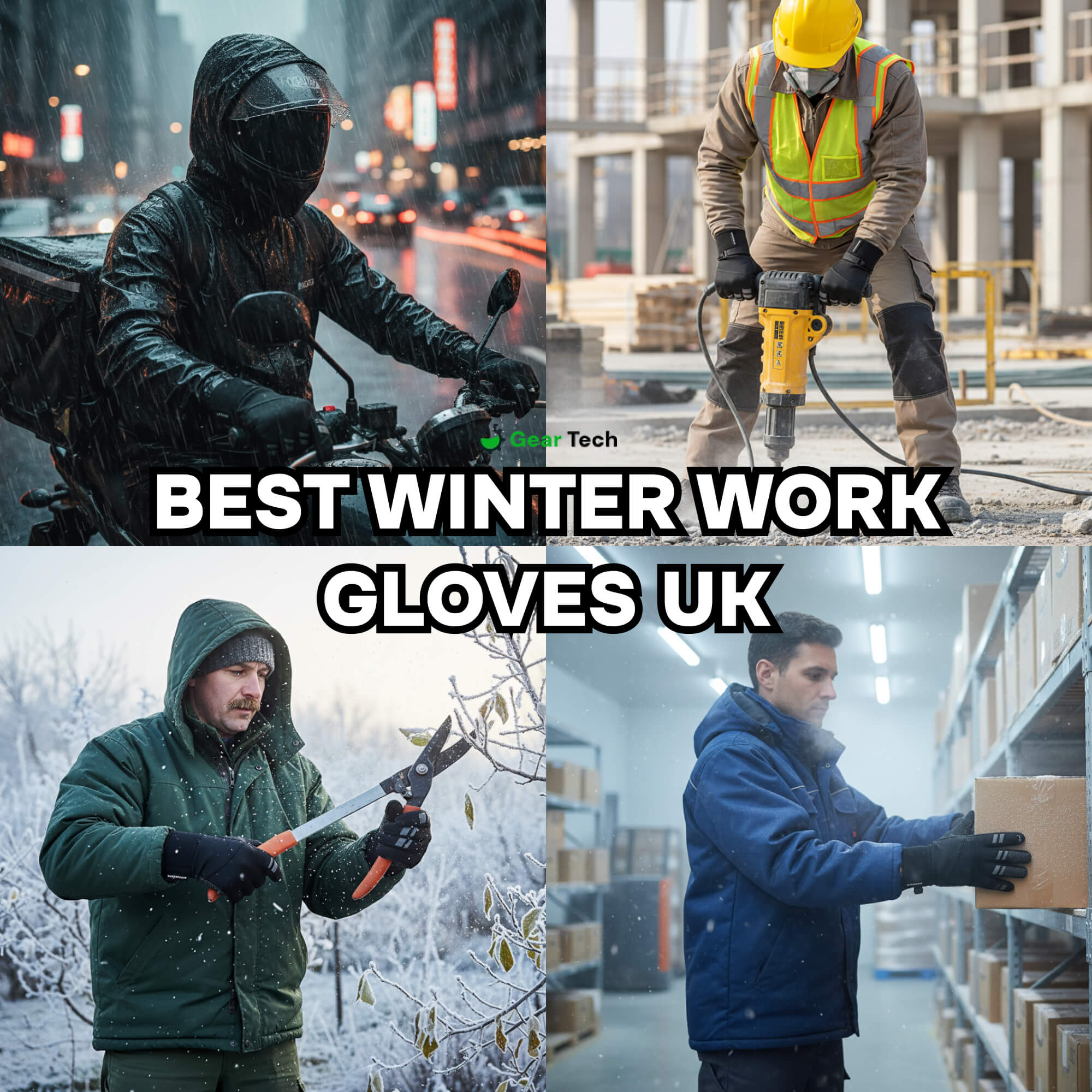 Ridge Thermal Waterproof Winter Touchscreen Non-Slip Gloves | Lersk