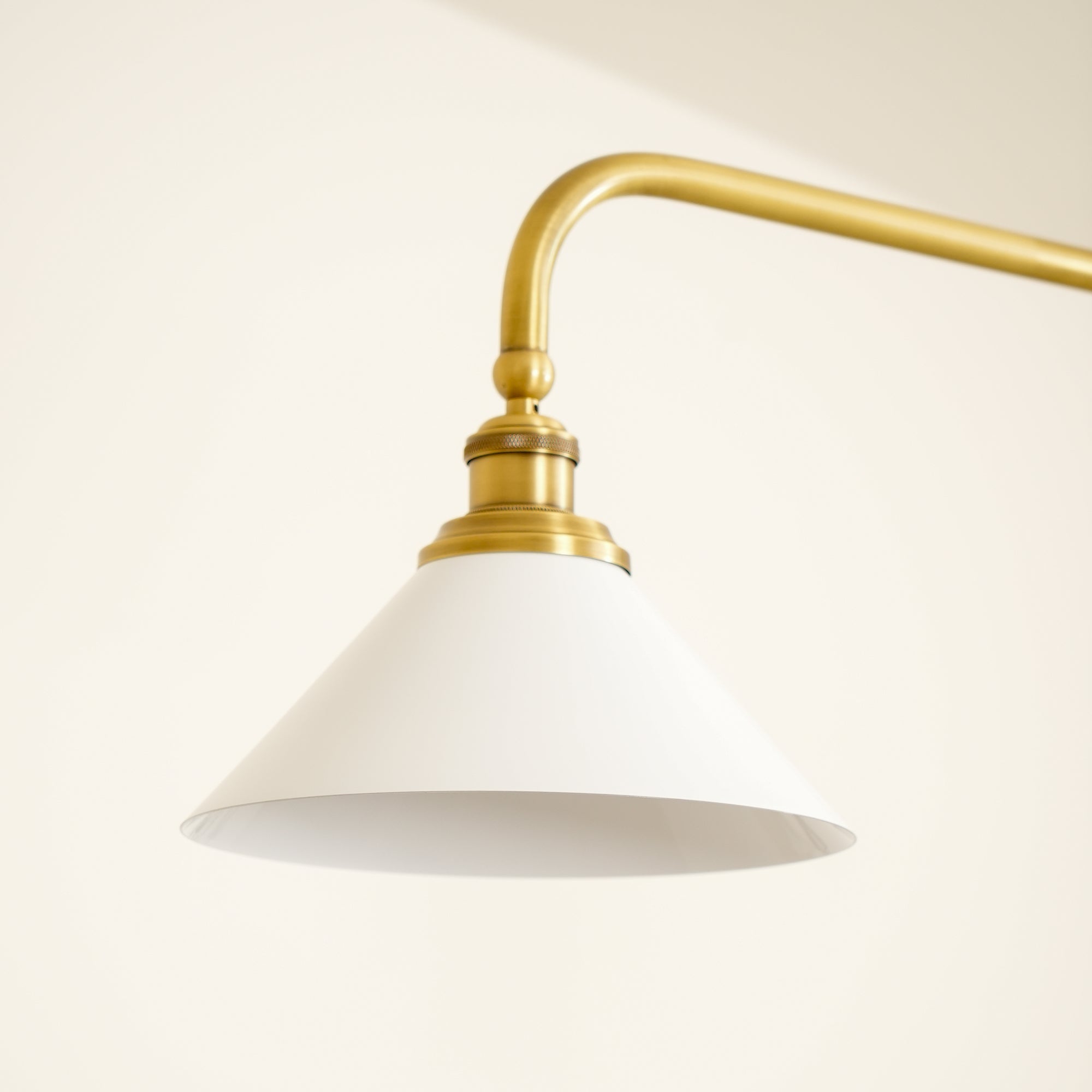 AstraVex Vintage Glass Pendant Light With White Shade | Lersk