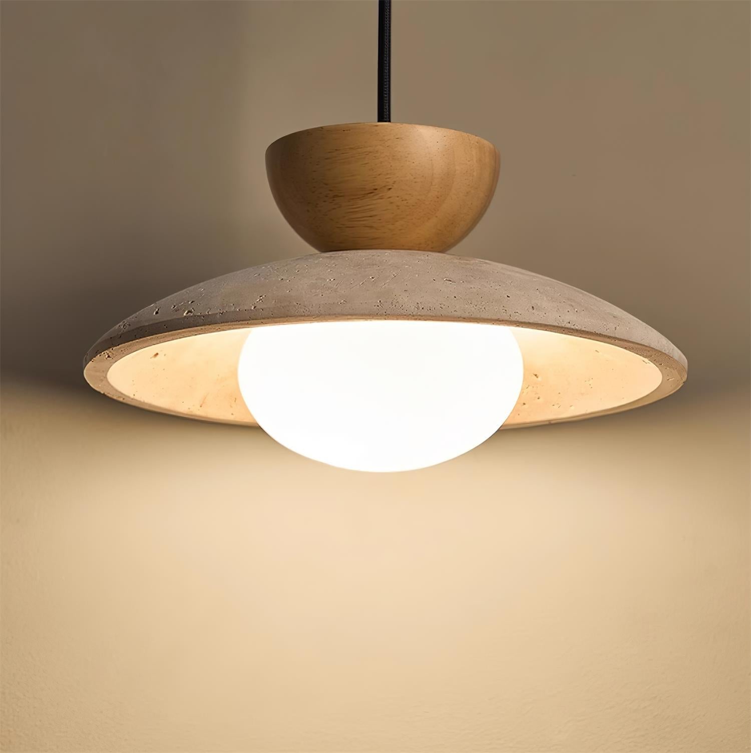 Aurea Travertine Pendant Lights for Dining and Hallways | Lersk