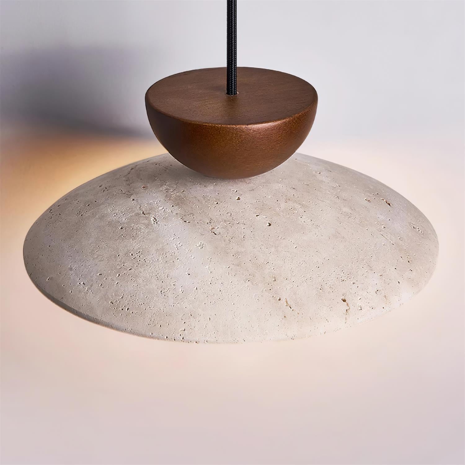 Aurea Travertine Pendant Lights for Dining and Hallways | Lersk