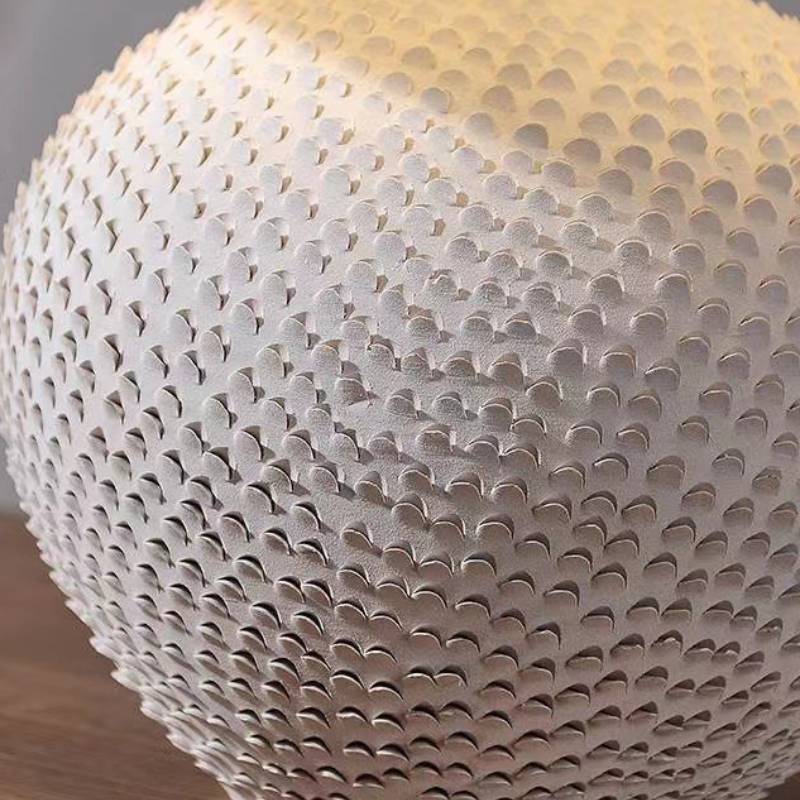 Contemporary Ceramic Ball Table Lamp With Soft Ambient Lighting For Bedrooms | Lersk