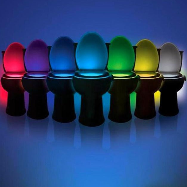 Podświetlenie nocne do toalety z czujnikiem ruchu - GlowBowl | Lersk