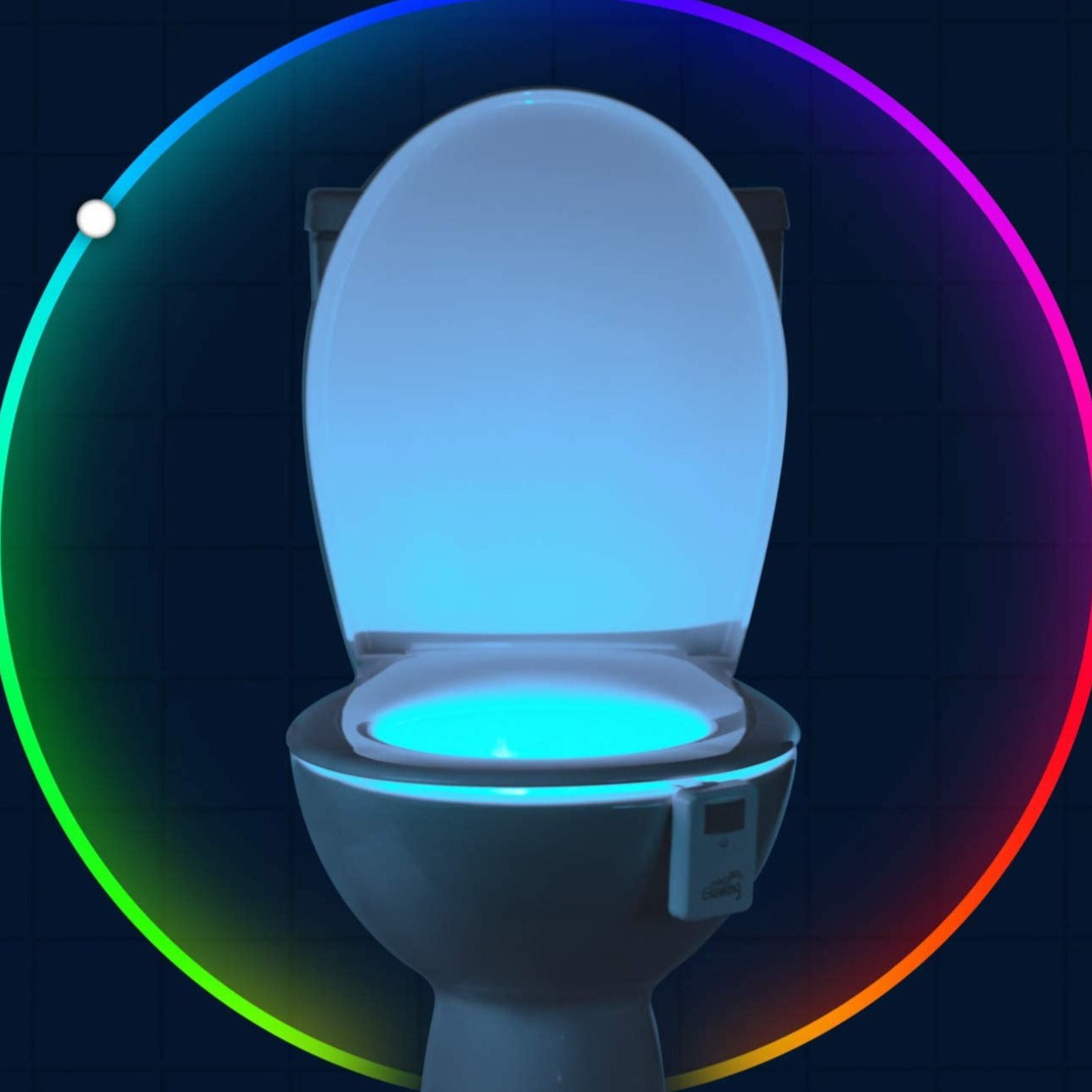 Podświetlenie nocne do toalety z czujnikiem ruchu - GlowBowl | Lersk