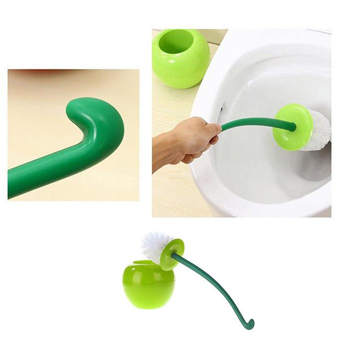 Cherry Toilet Brush With Stylish Onehandle Design For Home | Lersk