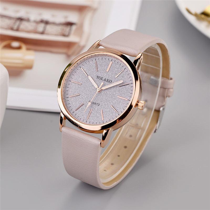 IcoolGadgets Geneva Faux Leather Analog Quartz Wrist Watch For Women Elegant Gift | Lersk