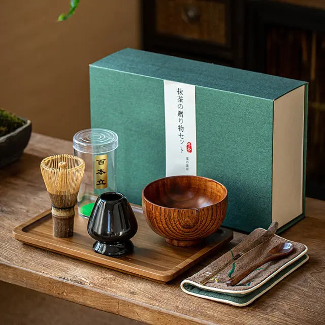 Set Regalo Zenmatcha Matcha per Amanti del Tè Kit Autentico per Cerimonia | Lersk